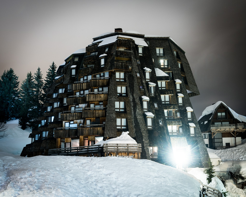 Illustration for article titled The Other-Worldly Architecture Of Avoriaz, A Ski Resort In France